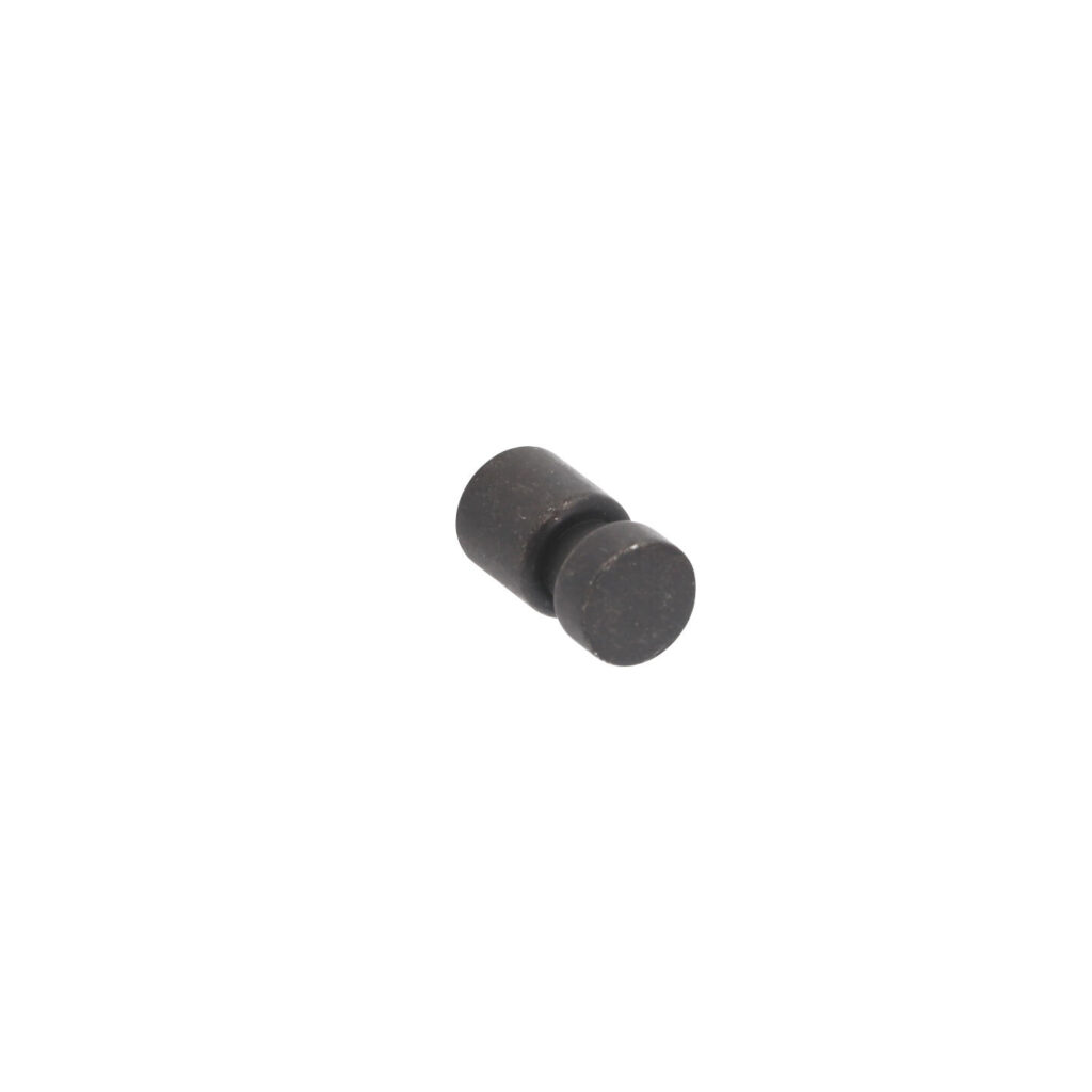 Bouton pour meubles en zamac Diamètre 15mm Fer noir vintage - Zamak