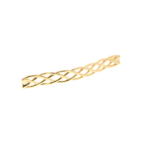 Poignée pour meubles en zamac Entraxe 192mm plaqué or Lot de 6 – Jaune / doré, Zamak