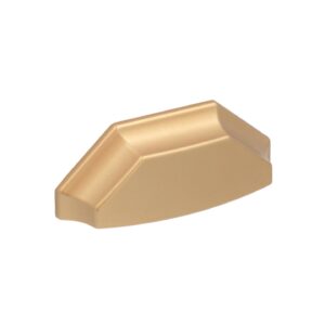 Poignée pour meubles en zamac Entraxe 64mm Alucover laiton - Jaune / doré, Zamak