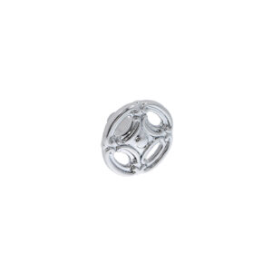 Bouton pour meubles en zamac Diamètre 36mm chrome poli - Gris / argent, Zamak