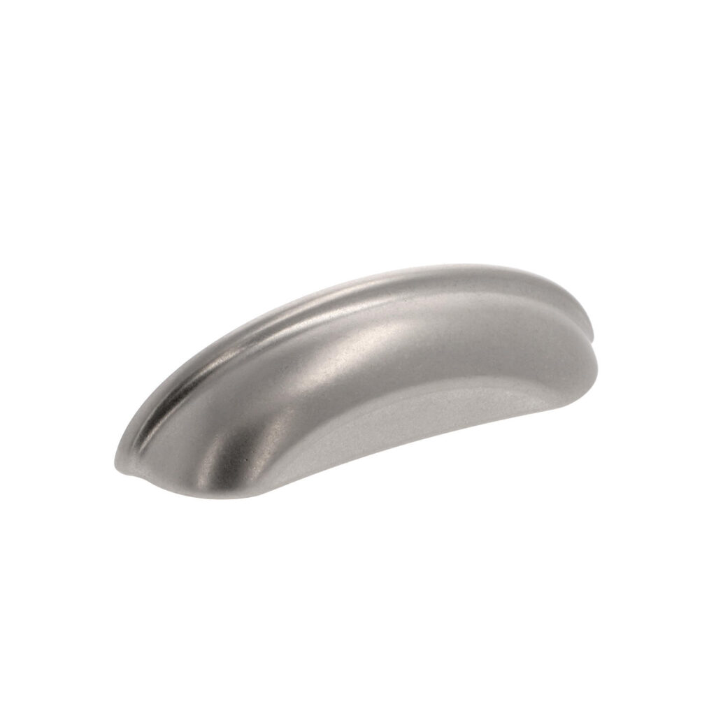 Poignée pour meubles en zamac Entraxe 96mm Nickel millésimé - Gris / argent, Zamak
