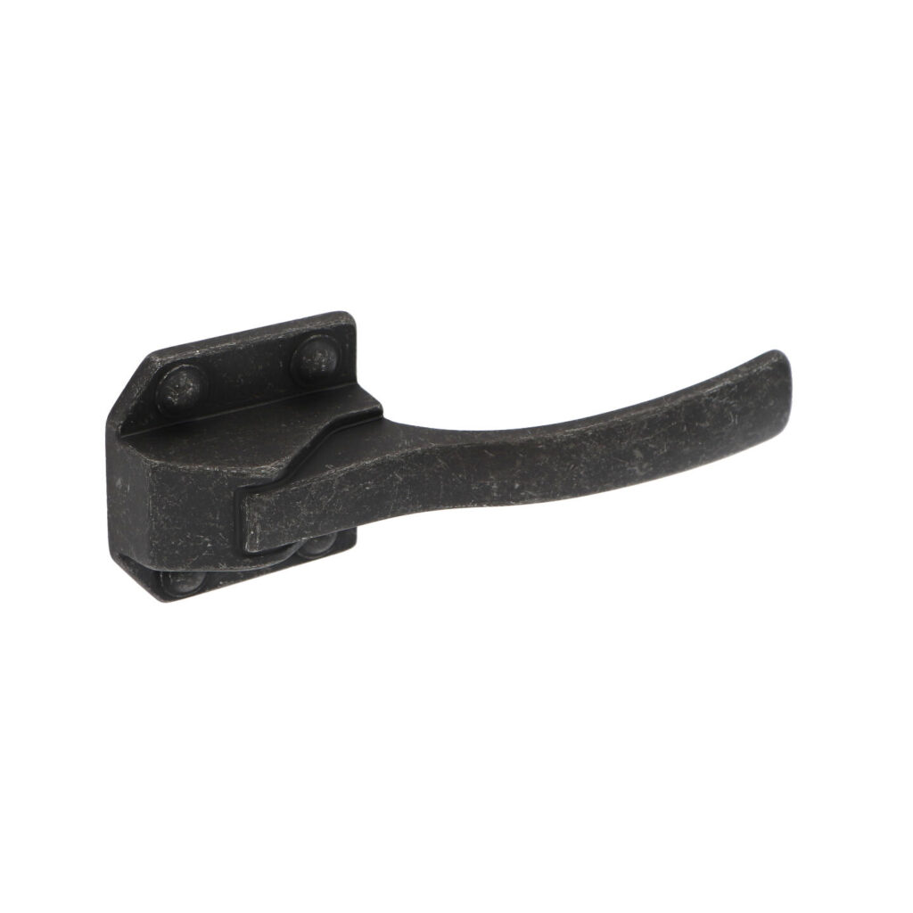 Poignée pour meubles en zamac Entraxe 32mm Fer noir vintage - Zamak