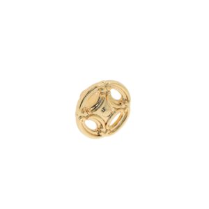 Bouton pour meubles en zamac Diamètre 36mm plaqué or – Jaune / doré, Zamak
