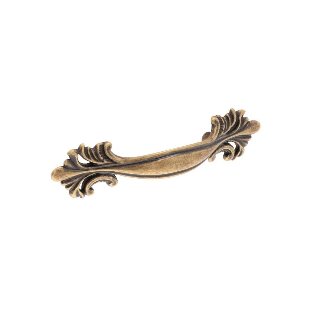 Poignée pour meubles en zamac Entraxe 64mm Florence antique Lot de 6 - Marron, Zamak