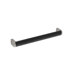 Poignée pour meubles en Acier inox et zamac Entraxe 192mm Nichel satiné – Gris / argent, Acier inoxydable