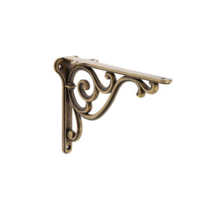 Supports étagères en zamac 200 x 140 Florence antique - Marron, Zamak