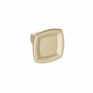 Bouton pour meuble en zamac Diamètre 30mm finition Laiton Galver - Jaune / doré, Zamak