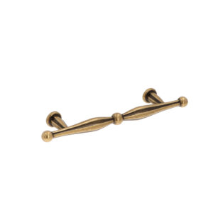 Poignée pour meubles en zamac Entraxe 96mm Florence antique Lot de 6 – Marron, Zamak
