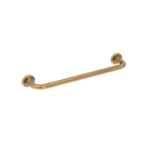 Poignée pour meubles en zamac Entraxe 160mm Florence antique Lot de 6 – Marron, Zamak