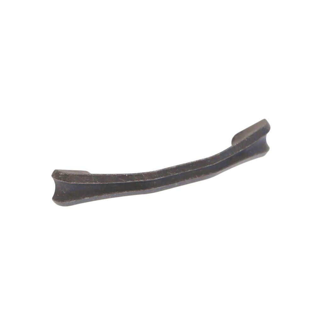 Poignée pour meubles en zamac Entraxe 96mm Fer noir vintage Lot de 25 - Zamak