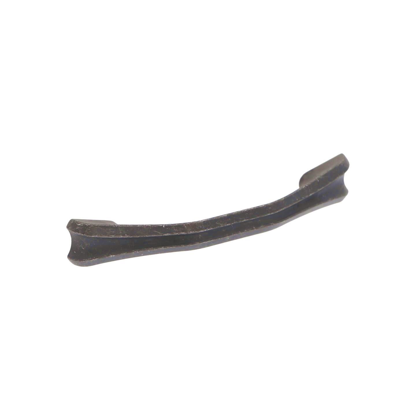 Poignée pour meubles en zamac Entraxe 96mm Fer noir vintage - Zamak