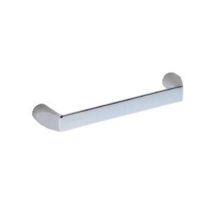 Poignée pour meubles en zamac Entraxe 96mm chrome poli Lot de 6 – Gris / argent, Zamak