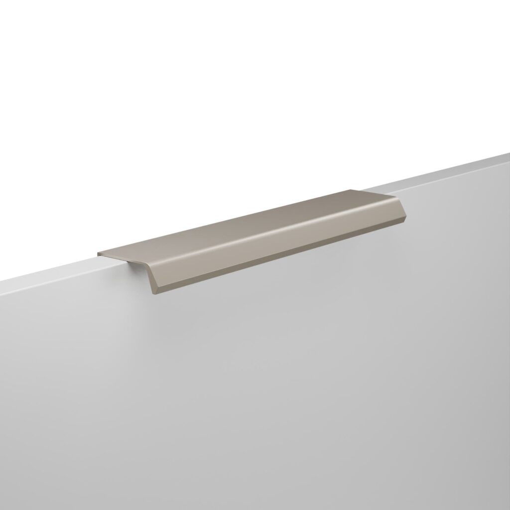 Poignée pour meubles en zamac Entraxe 160mm finition nickel galvanisé - Gris / argent, Zamak