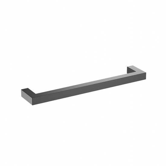 Poignée pour meubles en Acier inox Entraxe 160mm Vernis noir mat Lot de 25 - Acier inoxydable