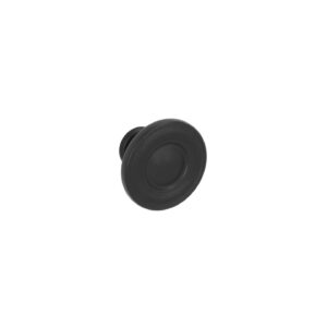 Bouton pour meubles en zamac Diamètre 35mm Vernis noir mat – Zamak