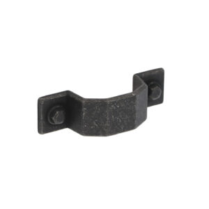 Poignée pour meubles en zamac Entraxe 64mm Fer noir vintage - Zamak