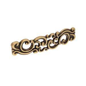 Poignée pour meubles en zamac Entraxe 96mm Florence antique Lot de 6 – Marron, Zamak