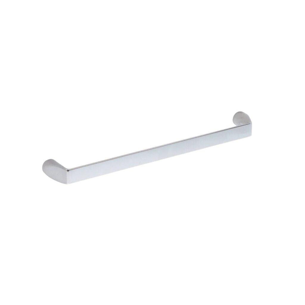 Poignée pour meubles en zamac Entraxe 160mm chrome poli - Gris / argent, Zamak