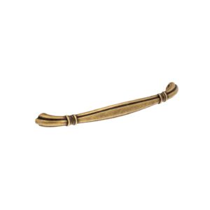 Poignée pour meubles en zamac Entraxe 160mm Florence antique Lot de 6 – Marron, Zamak