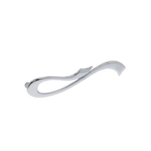 Poignée pour meubles en zamac Entraxe 160mm chrome poli – Gris / argent, Zamak