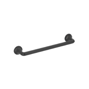 Poignée pour meubles en zamac Entraxe 160mm Vernis noir mat Lot de 6 – Zamak