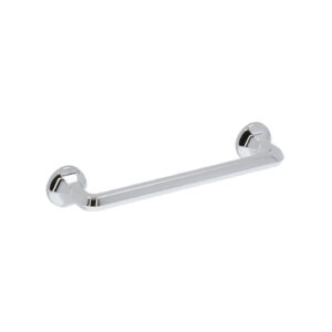 Poignée pour meubles en zamac Entraxe 128mm chrome poli Lot de 25 – Gris / argent, Zamak