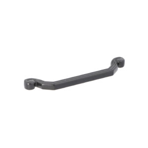 Poignée pour meubles en zamac Entraxe 128mm Vernis noir mat Lot de 25 – Zamak