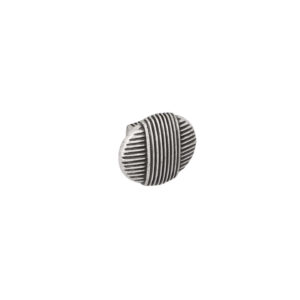 Bouton pour meubles en zamac Diamètre 31mm Vieil argent brillant - Gris / argent, Zamak