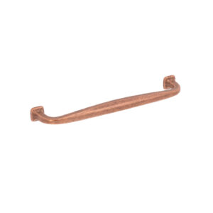 Poignée pour meubles en zamac Entraxe 160mm Vieux cuivre rustique - Orange / cuivré, Zamak