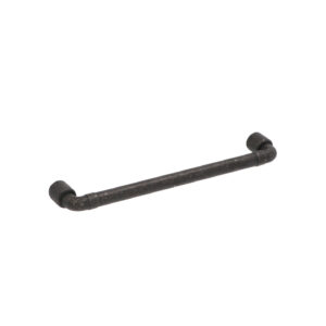 Poignée pour meubles en zamac Entraxe 160mm Fer noir vintage Lot de 25 – Zamak