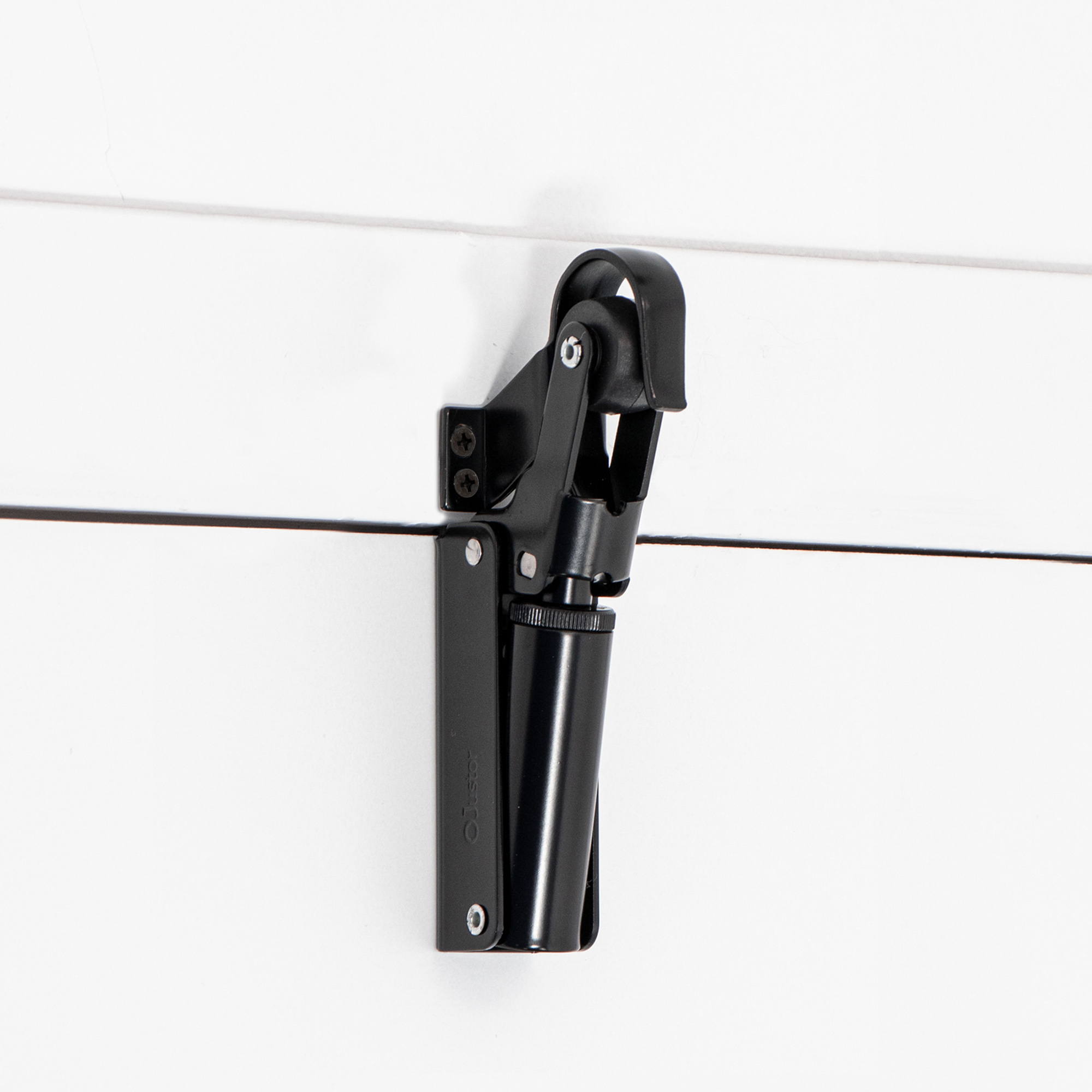 Frein de rétention force 60 N en aluminium anodisé noir pour porte jusqu’à 40 KG - imagine 3