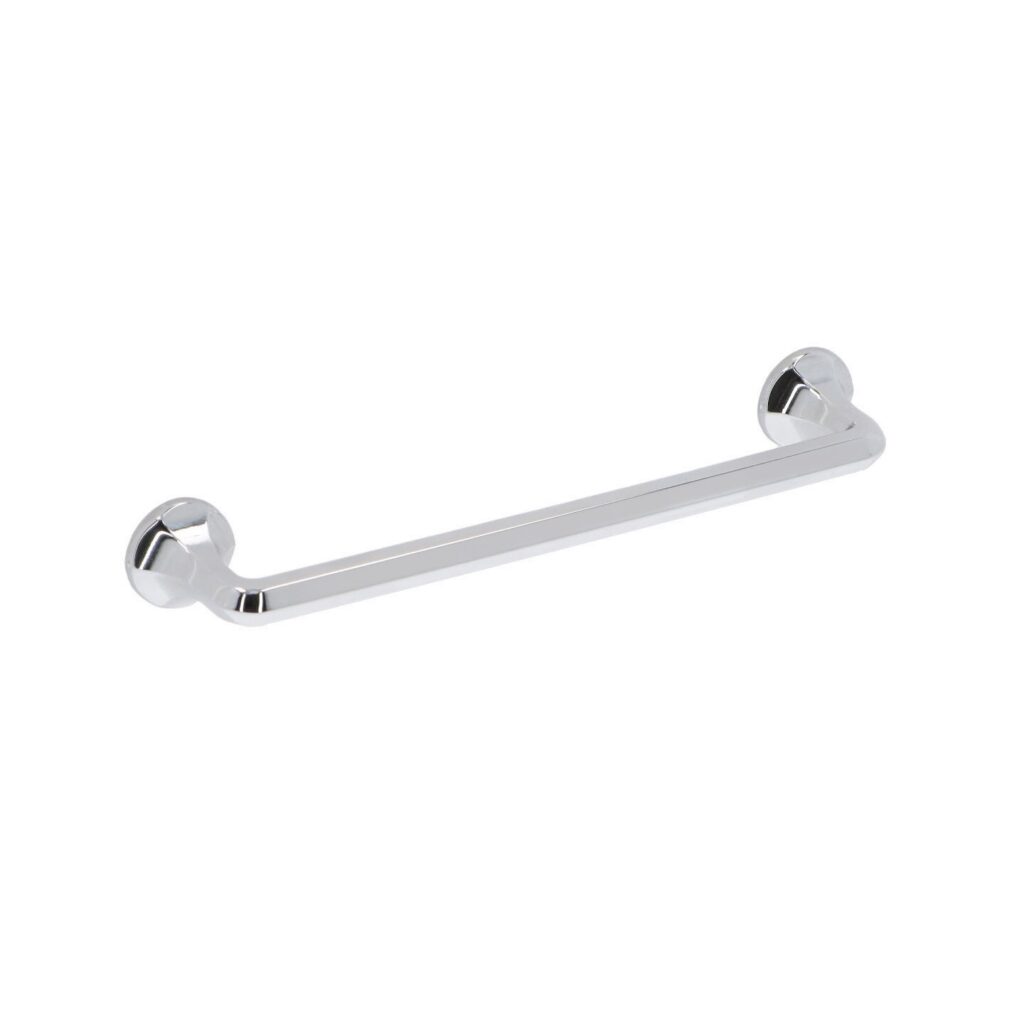 Poignée pour meubles en zamac Entraxe 160mm chrome poli - Gris / argent, Zamak