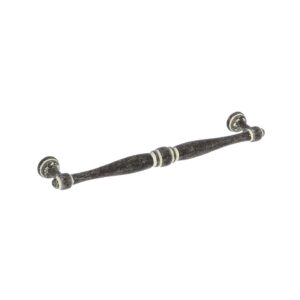Poignée pour meubles en zamac Entraxe 160mm Ivoire rustique – Beige, Zamak