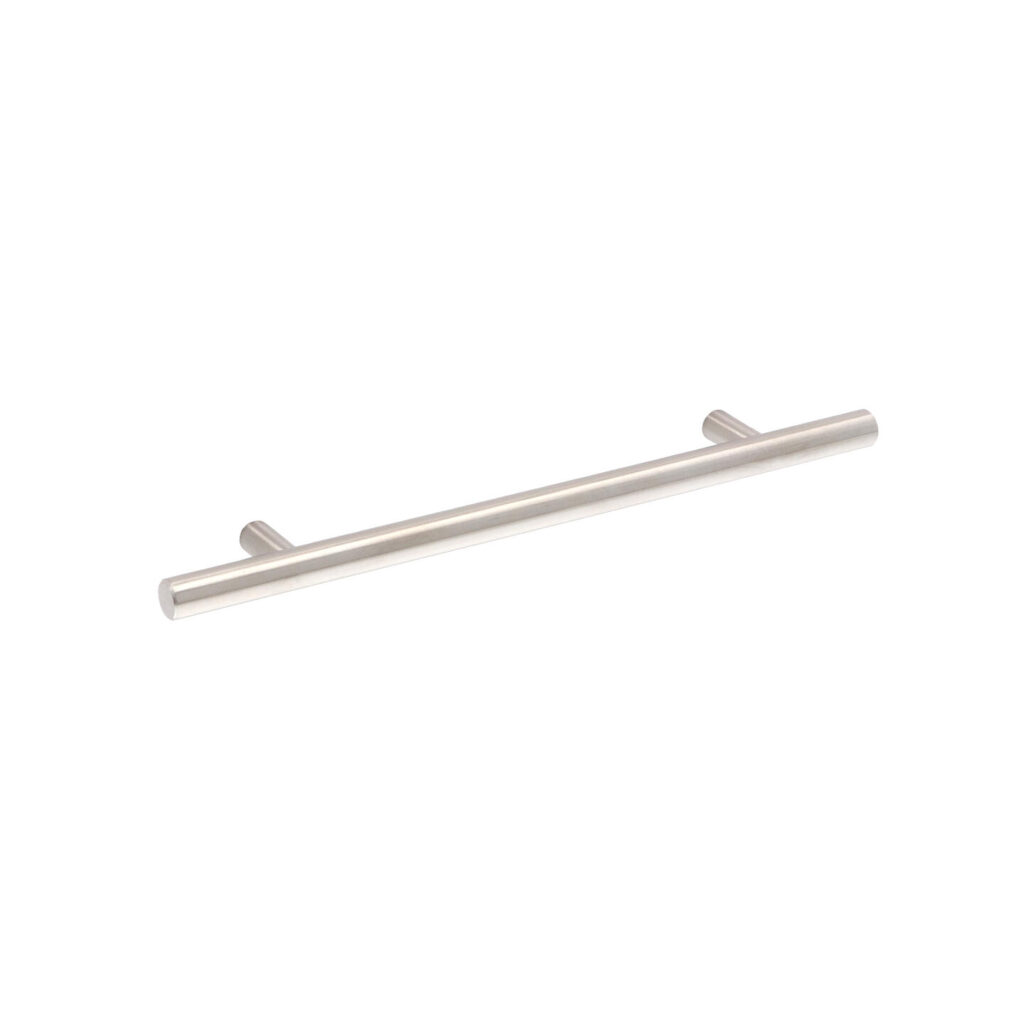 Poignée pour meubles en Acier inox Entraxe 160mm finition inox satiné - Gris / argent, Acier inoxydable