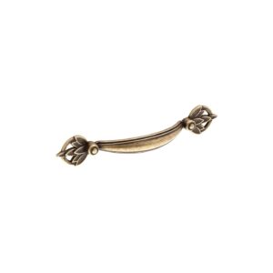 Poignée pour meubles en zamac Entraxe 96mm Florence antique Lot de 6 – Marron, Zamak