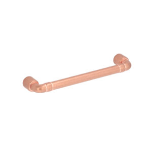 Poignée pour meubles en zamac Entraxe 128mm cuivre vintage – Orange / cuivré, Zamak