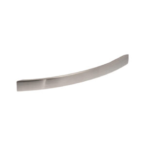 Poignée pour meubles en zamac Entraxe 160mm Nichel satiné – Gris / argent, Zamak
