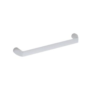 Poignée pour meubles en zamac Entraxe 128mm Aluminium mat verni - Gris / argent, Zamak