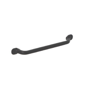 Poignée pour meubles en zamac Entraxe 160mm Vernis noir mat Lot de 25 – Zamak
