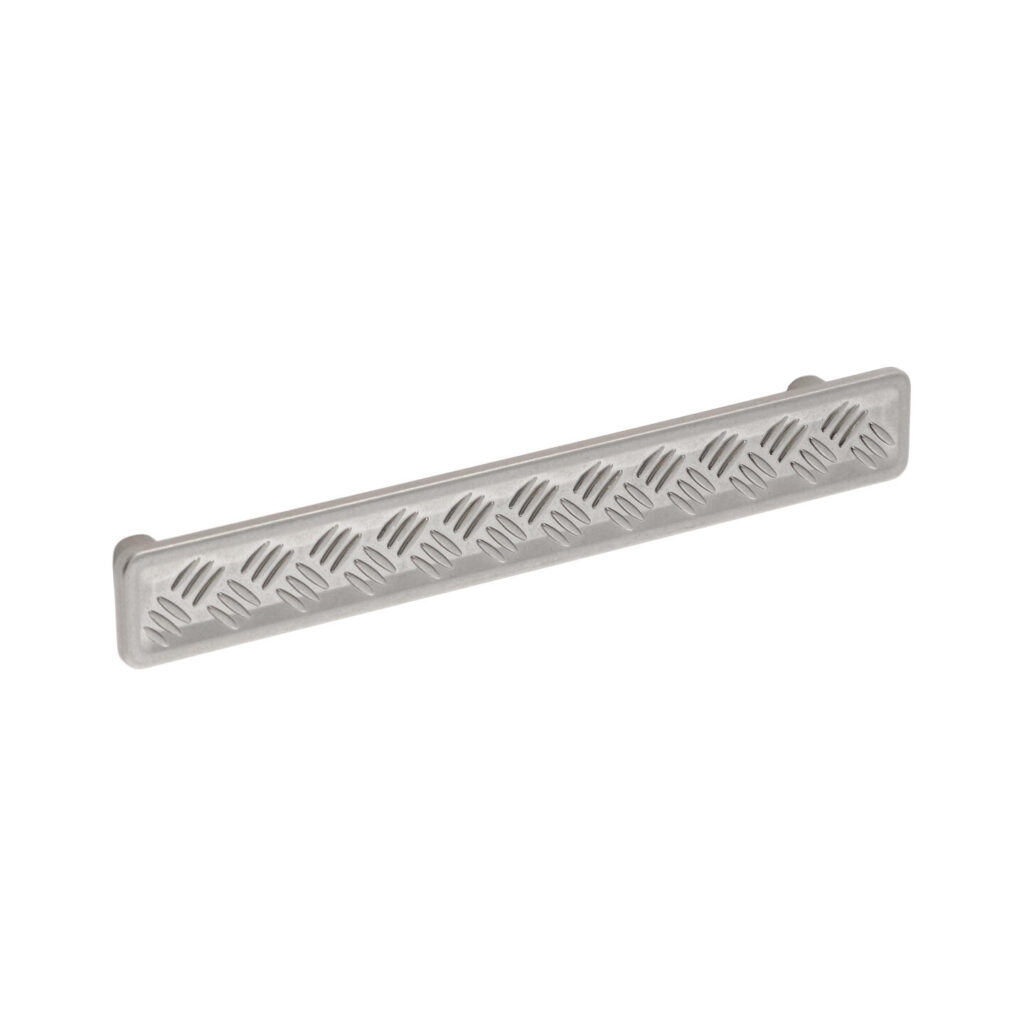 Poignée pour meubles en zamac Entraxe 160mm Nickel millésimé Lot de 6 - Gris / argent, Zamak