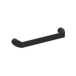 Poignée pour meubles en zamac Entraxe 96mm Vernis noir mat – Zamak