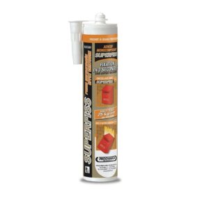 Colle de fixation avec maintient instantanée des pièces, extrêmement puissante, qui évite une fixation mécanique, qualité premium, Couleur Blanc. - MS polymère