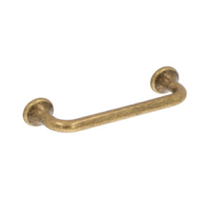Poignée pour meubles en zamac Entraxe 96mm Florence antique Lot de 6 – Marron, Zamak