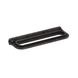 Poignée pour meubles en zamac Entraxe 96mm Fer noir vintage - Zamak