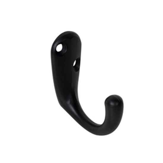 Porte manteau individuel zamac Noir 48 mm lot de 36 piéces - Zamak