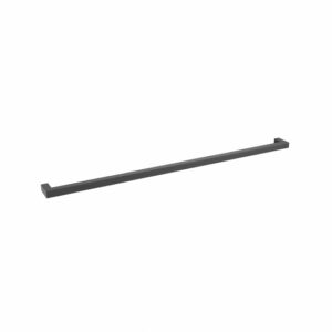 Poignée pour meubles en Acier inox Entraxe 480mm Vernis noir mat – Acier inoxydable