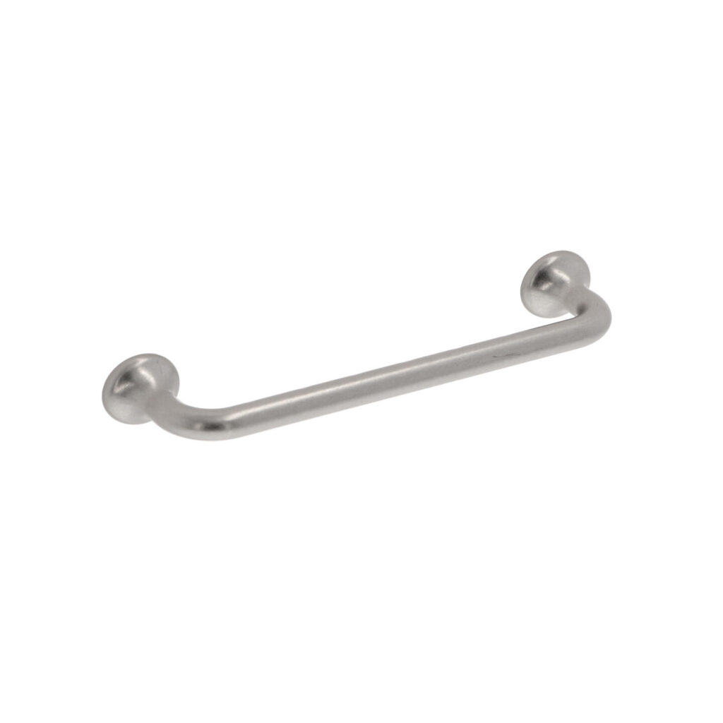 Poignée pour meubles en zamac Entraxe 128mm Nickel millésimé Lot de 6 - Gris / argent, Zamak
