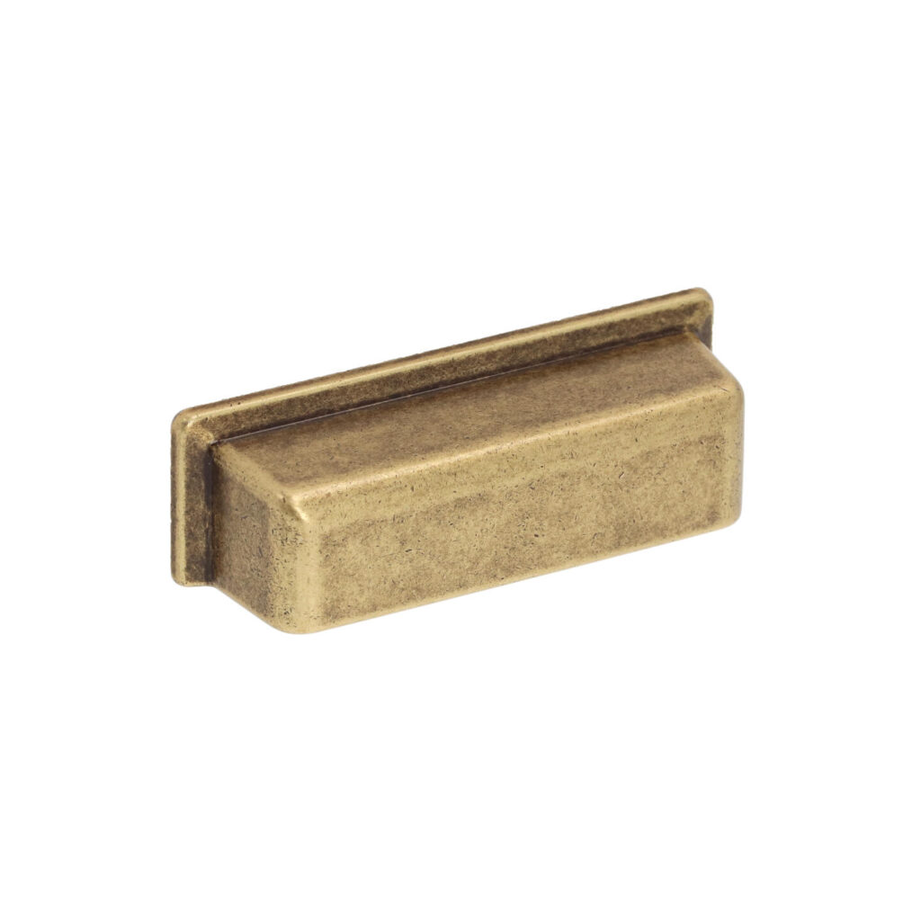 Poignée pour meubles en zamac Entraxe 64mm Florence antique - Marron, Zamak