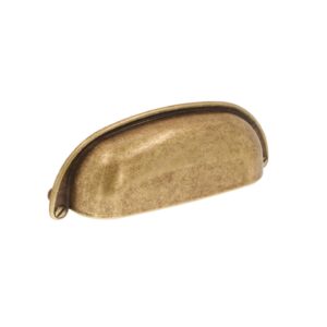 Poignée pour meubles en zamac Entraxe 96mm Florence antique Lot de 6 – Marron, Zamak