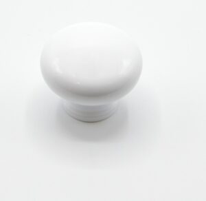 Bouton de meuble en résine polidur Haute resistance D 32 mm Blanc – Résine thermoplastique